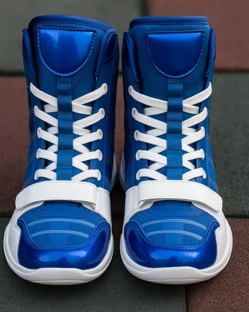 Leather Wrestling Boots Handmade | Lightweight Lace-Up Boxing Shoes