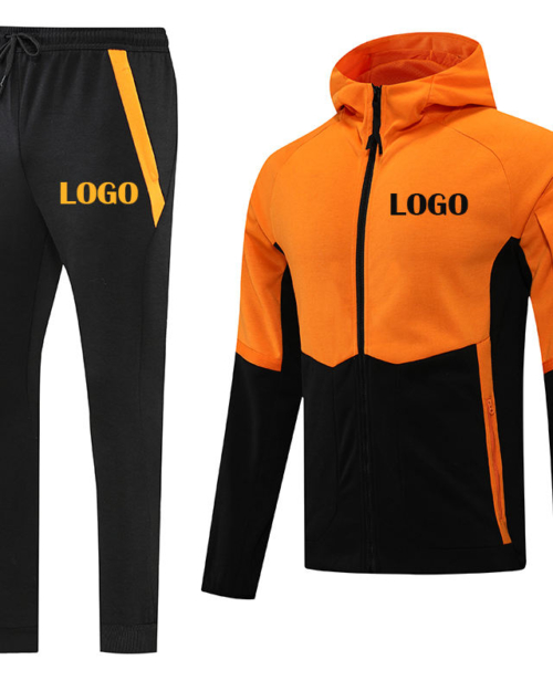 Custom Logo Two Piece Set Tracksuits for Men