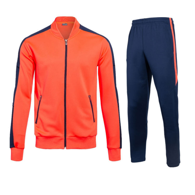 Customized Design Men's Sportswear Suit Custom Tracksuits for Soccer